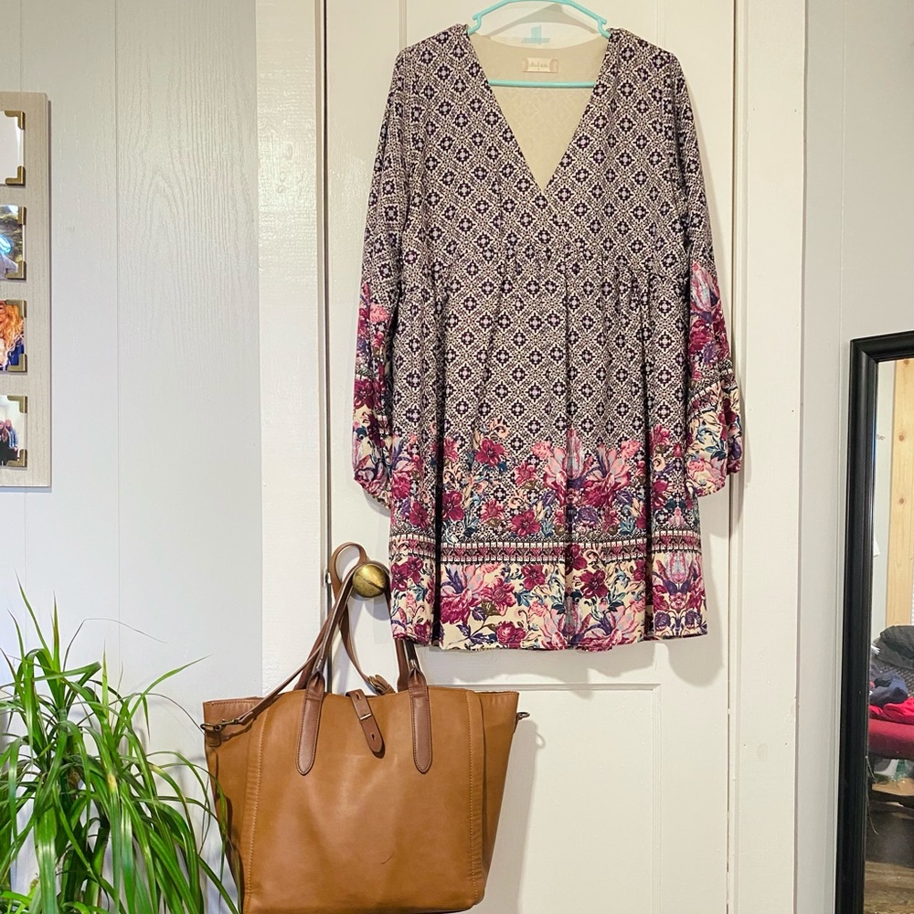 Floral Altar’d State Longsleeved Dress